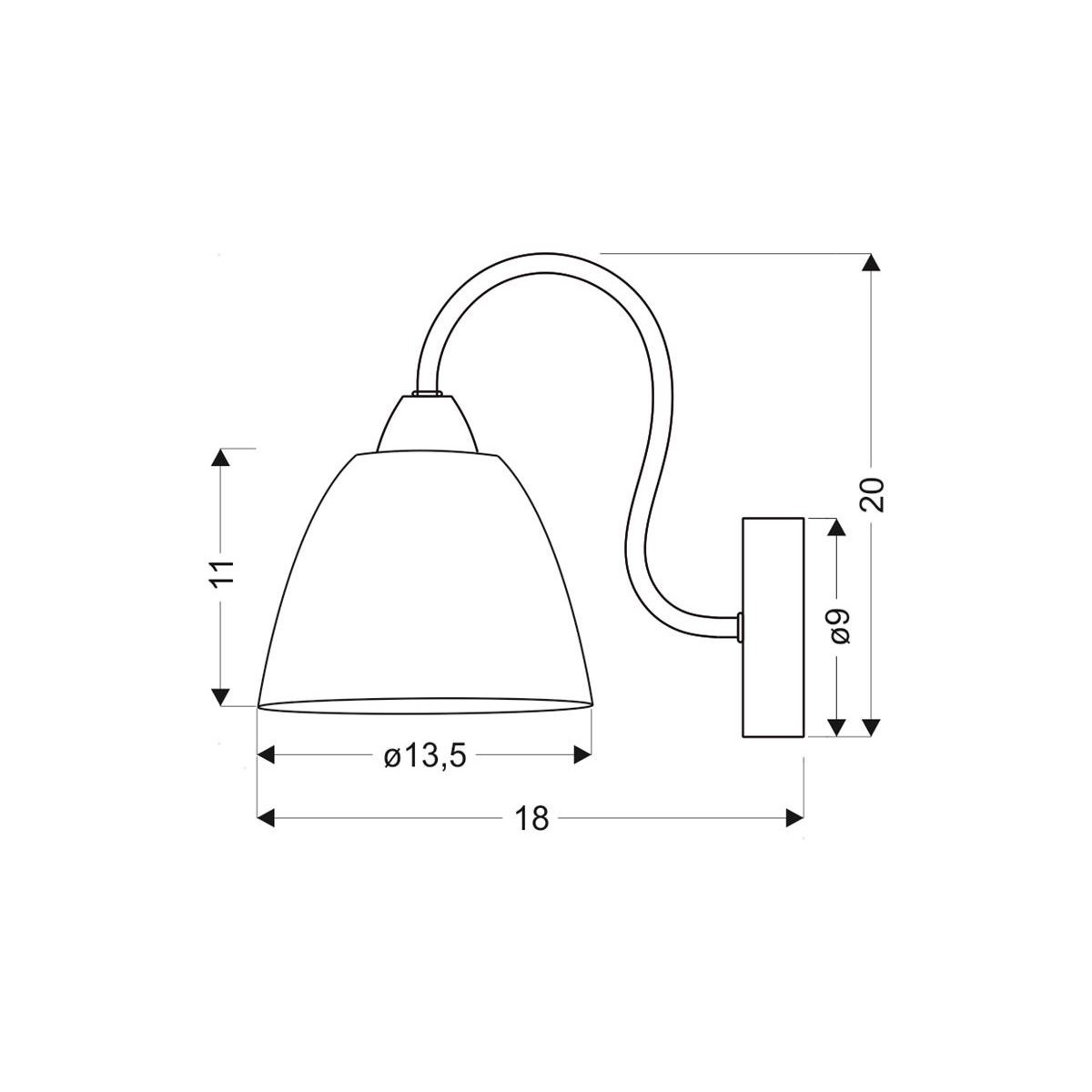 Candellux ELF 21-72566 1xE14
