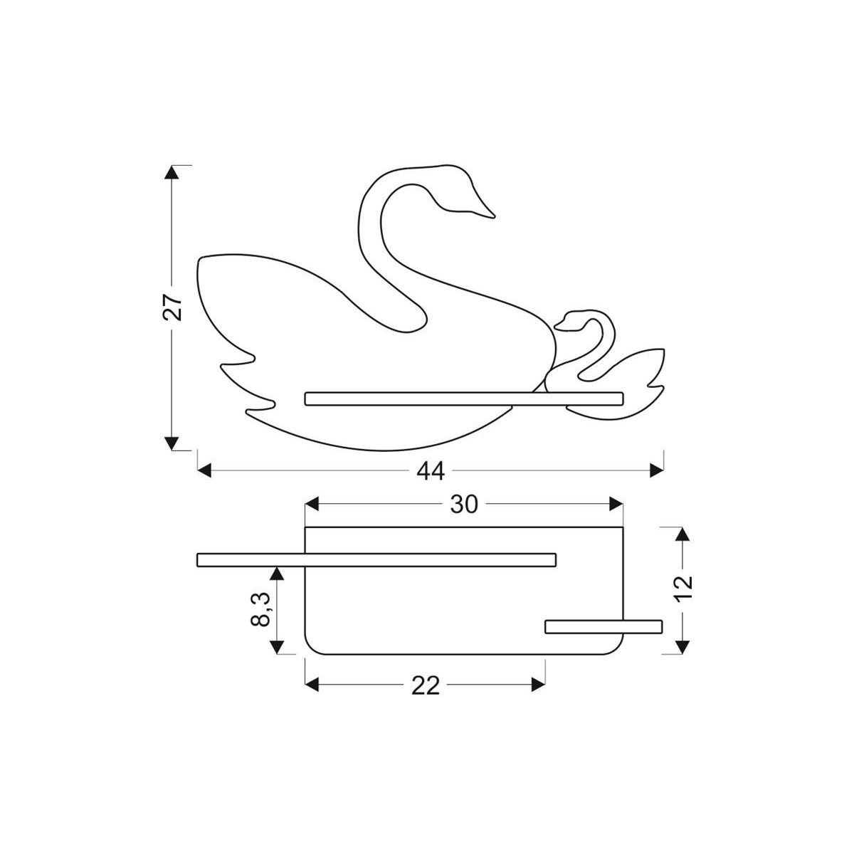 Candellux LAMPA 21-75598 xLED - 250 lm - 5W LED - 4000K