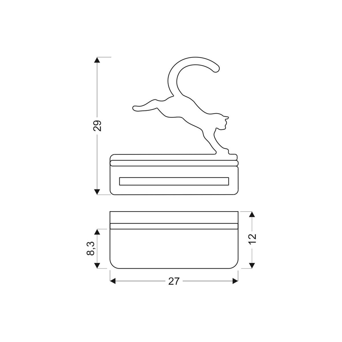 Candellux LAMPA 21-75635 1xLED - 250 lm - 5W LED - 4000K