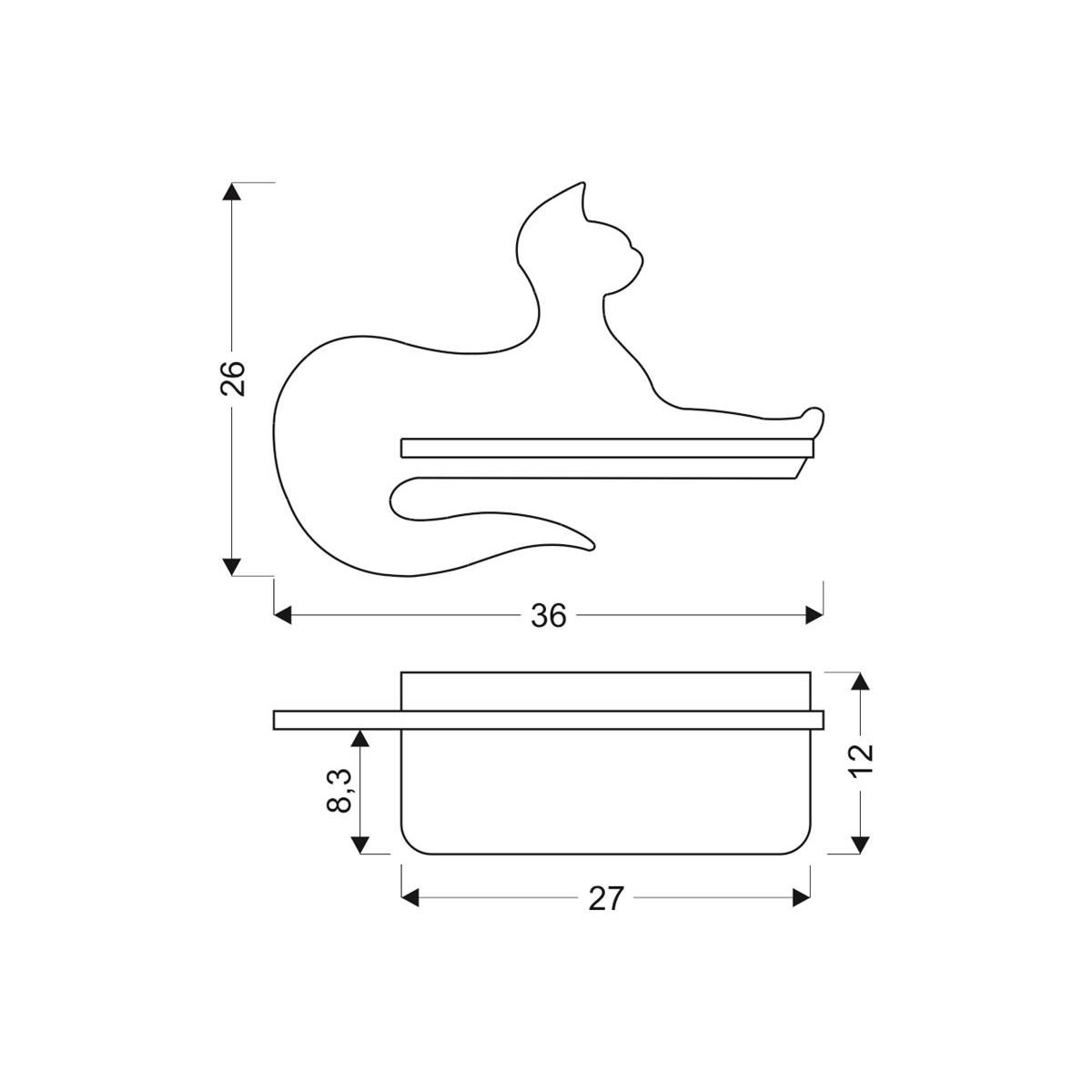 Candellux LAMPA 21-75642 1xLED - 250 lm - 5W LED - 4000K