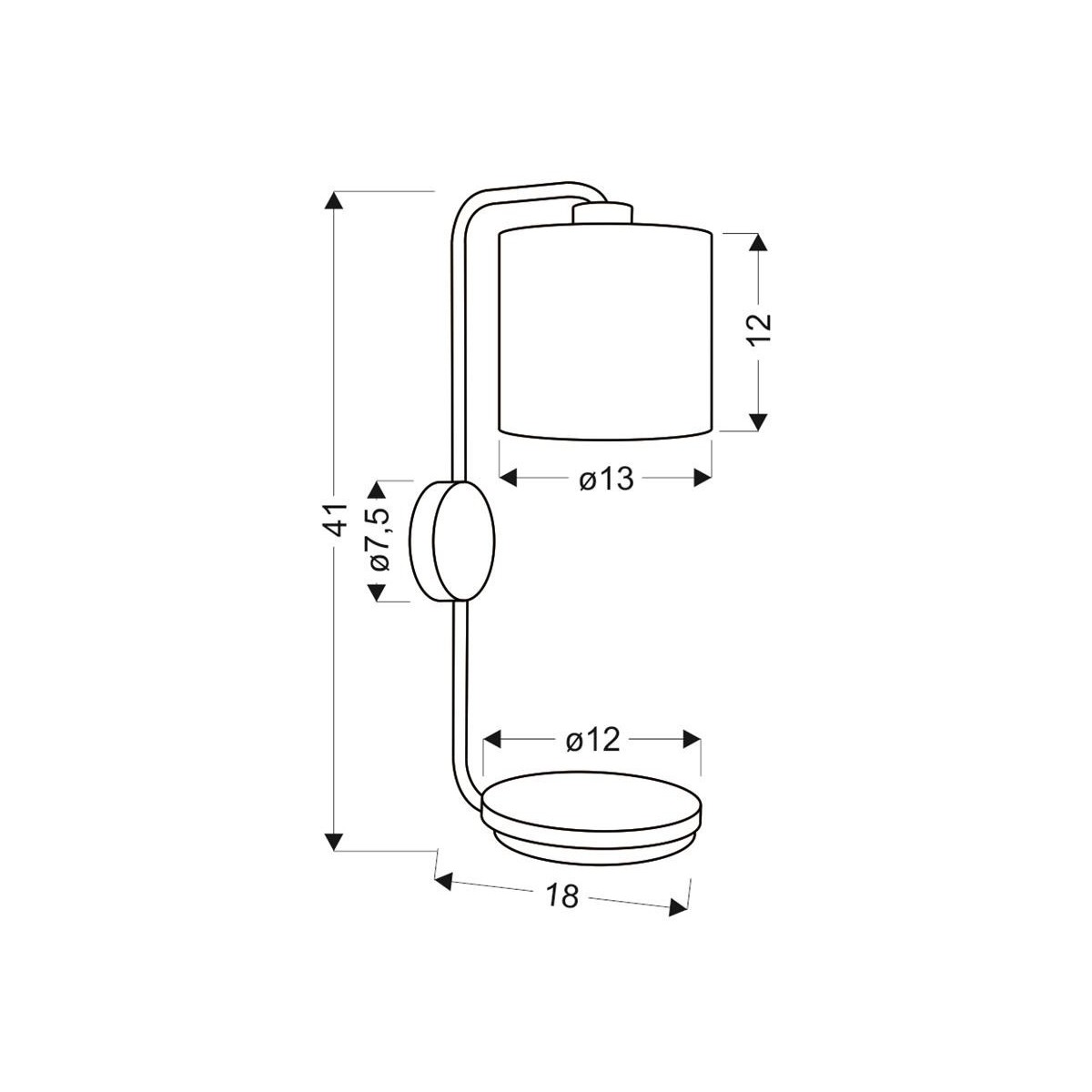 Candellux LAMPA 21-76694 1xE14