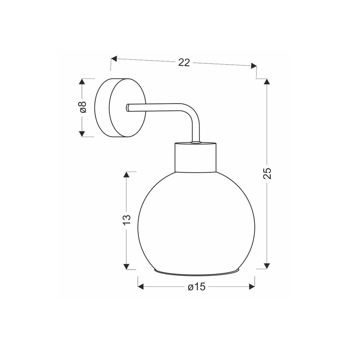 Candellux LADY 21-76700 1xE27