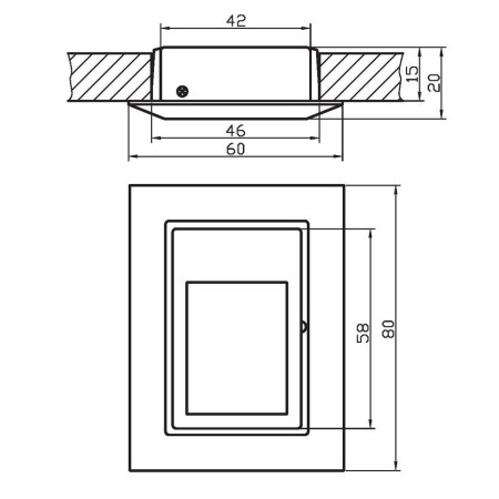 Candellux OPRAWA 2208540 xG4