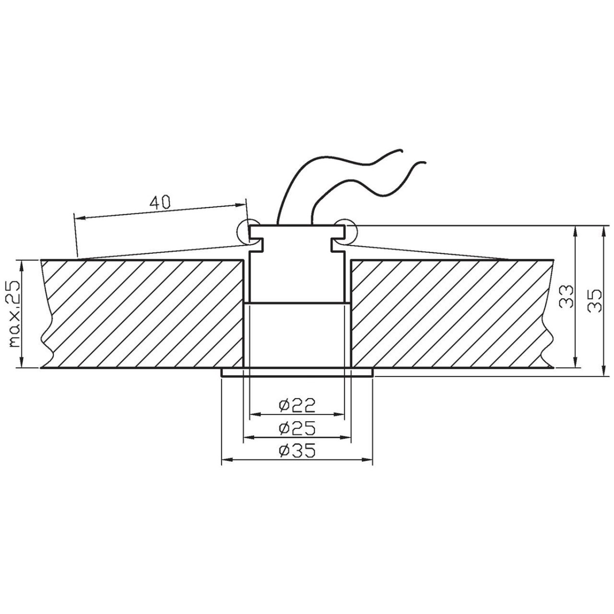 Candellux OPRAWA 2208801 xG4