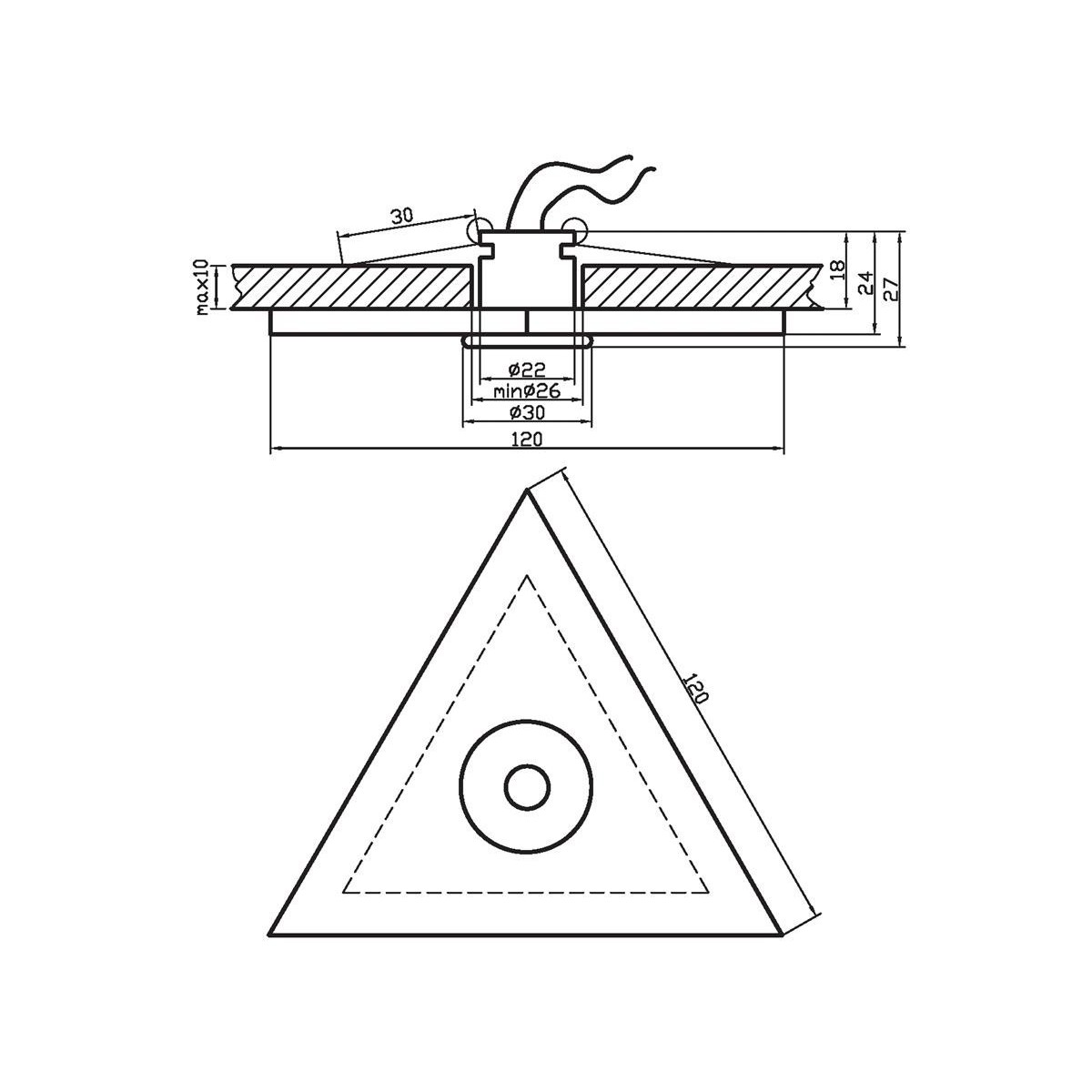 Candellux OPRAWA 2209948 xG4