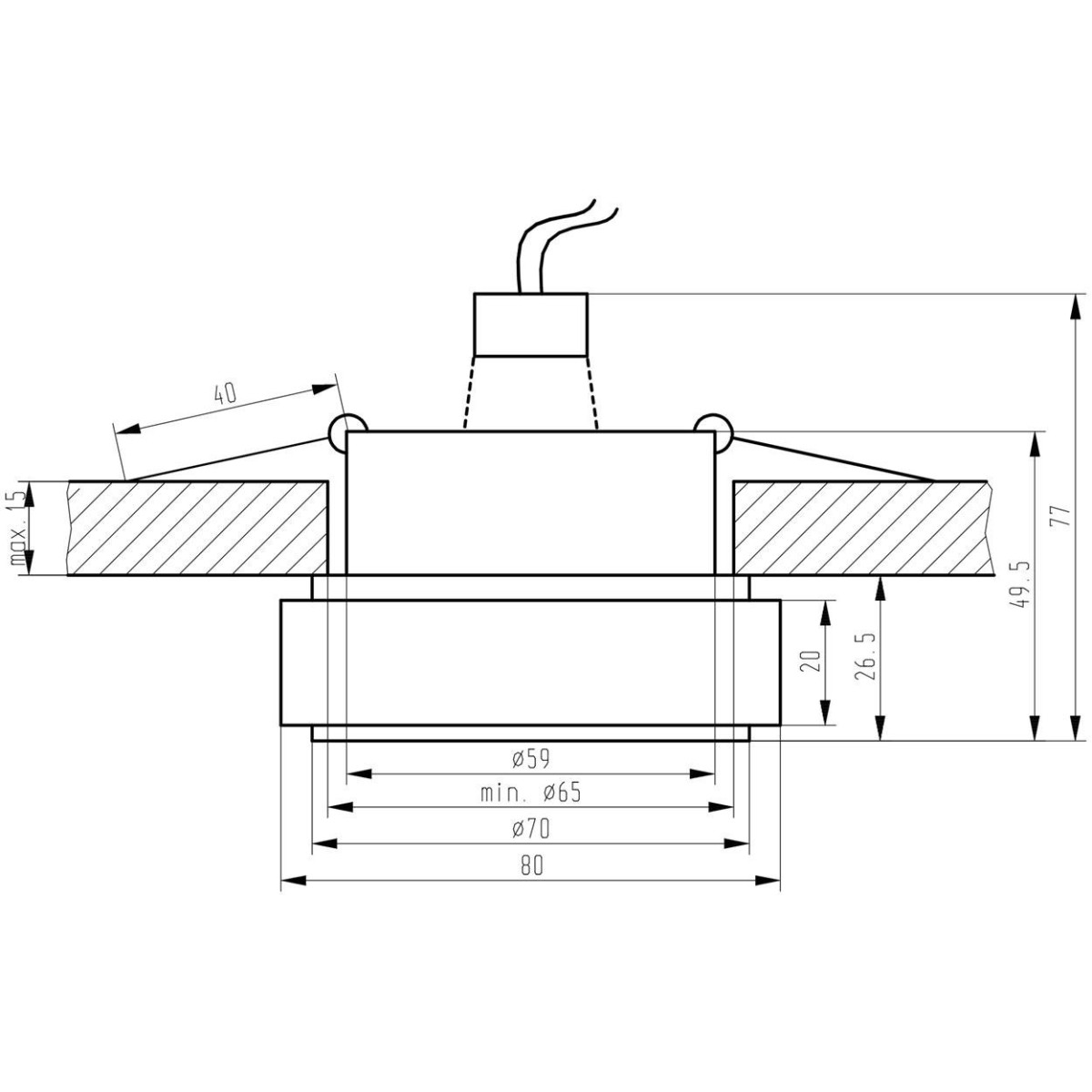 Candellux 2227399 xMR16