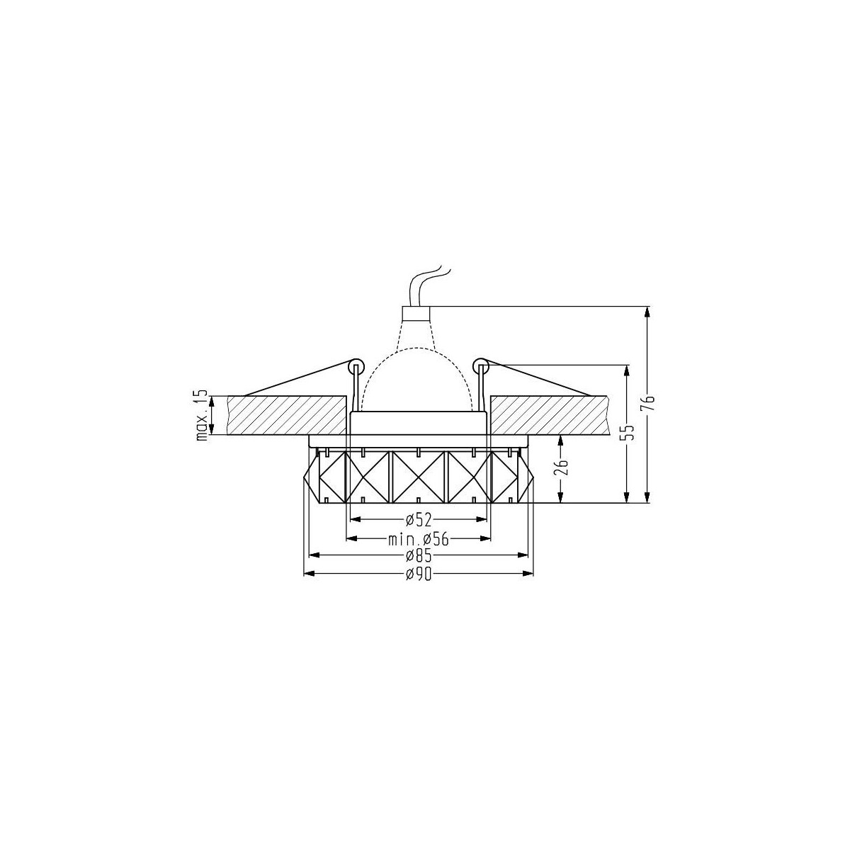 Candellux SK-83 2232652 xMR16