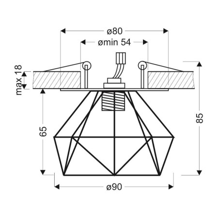 Candellux OPRAWA 2241111 xG9