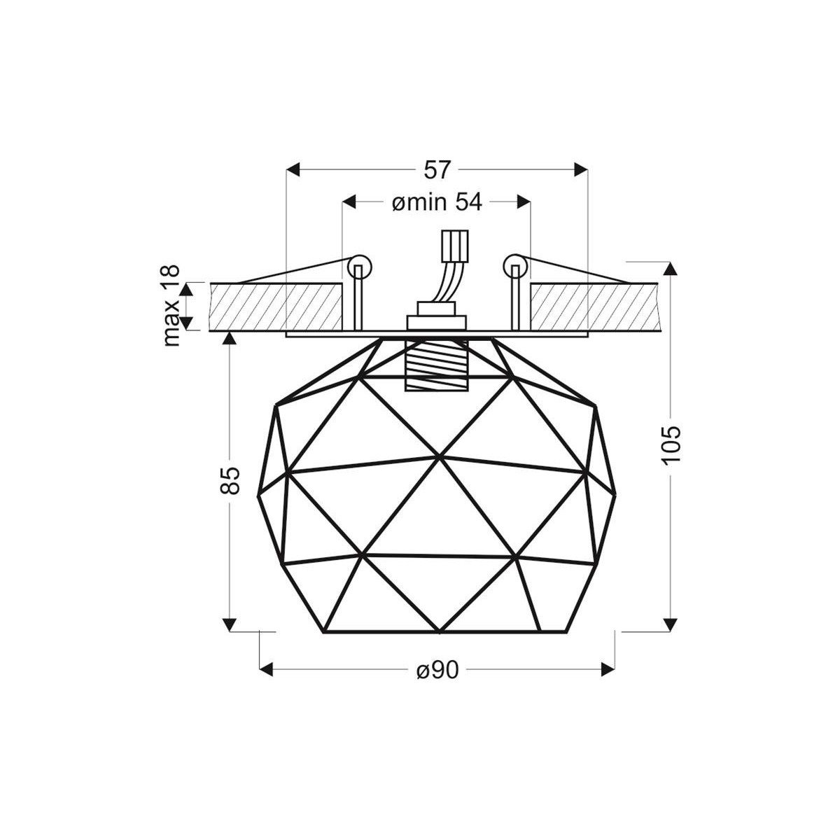 Candellux OPRAWA 2284187 xG9