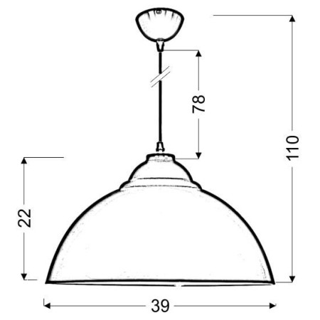 Candellux UNI 31-13286 1xE27