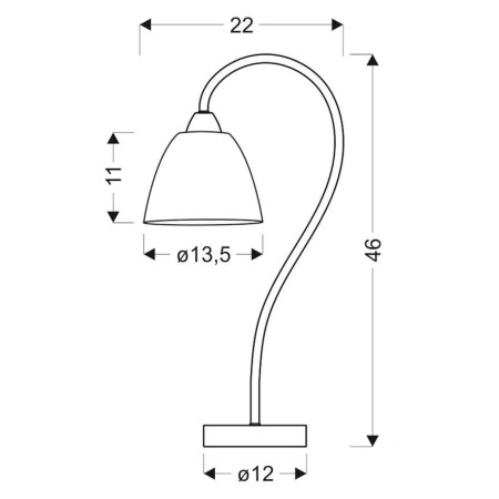 Candellux ELF 41-72627 1xE14