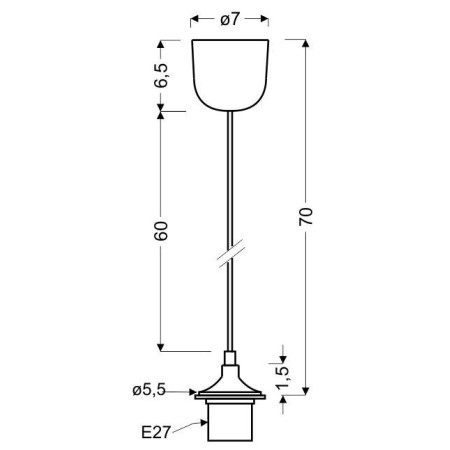 Candellux LINKA 85-95933 1xE27
