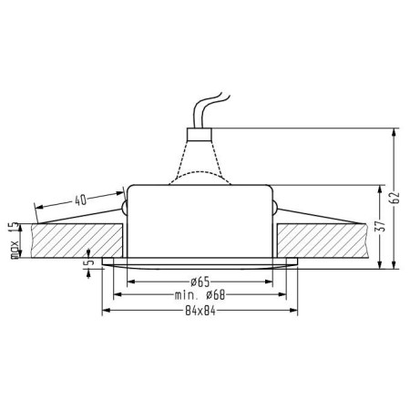 Candellux SH-13 2273136 xMR16