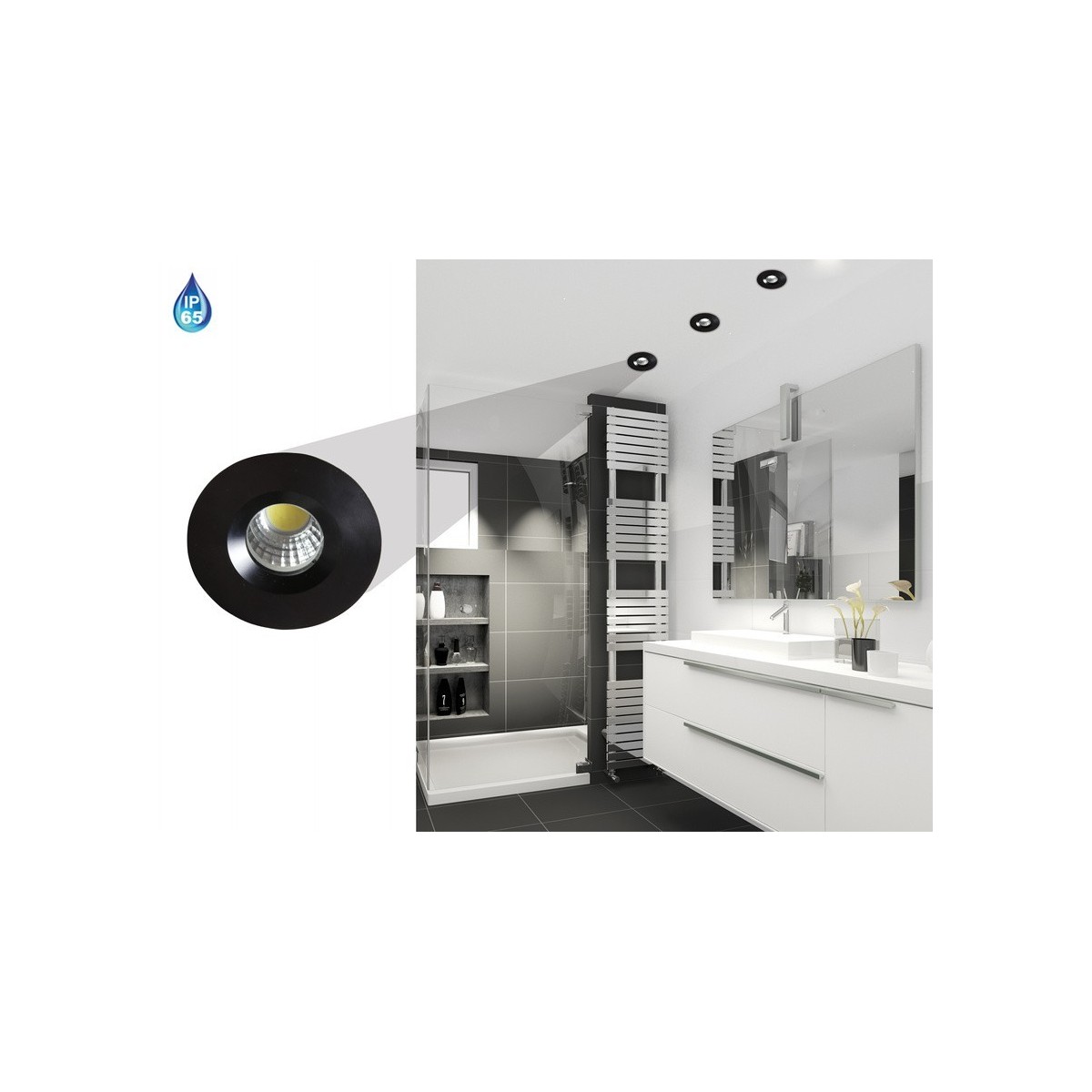 Candellux SH-14 2258973 1xLED - 210 lm - 3W LED - 6000K