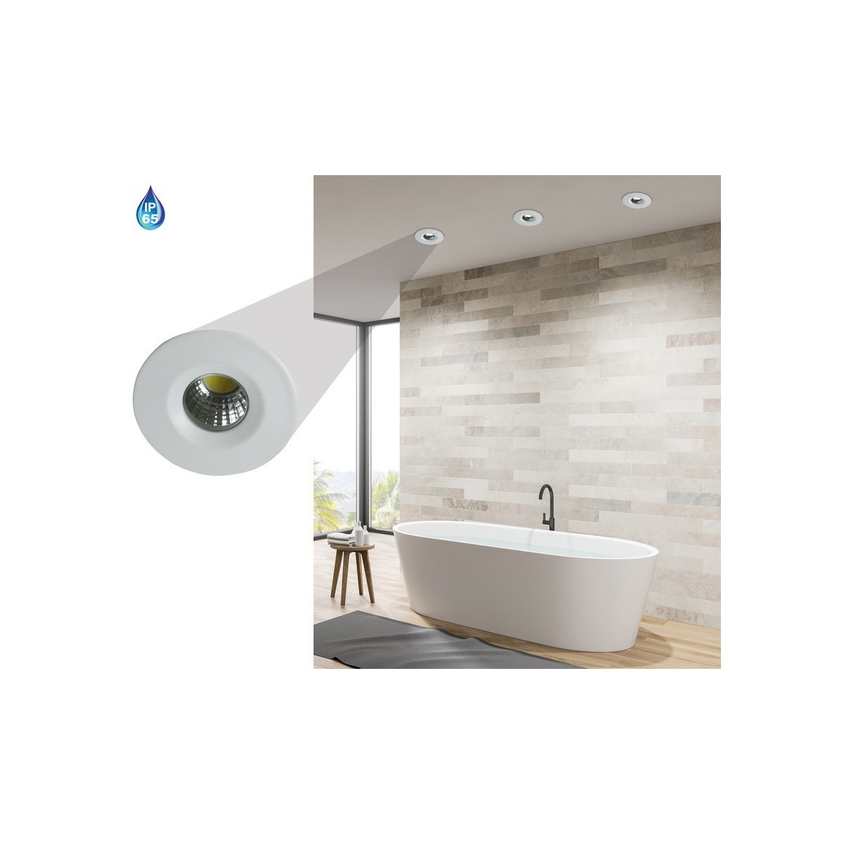 Candellux SH-14 2258966 1xLED - 210 lm - 3W LED - 6000K