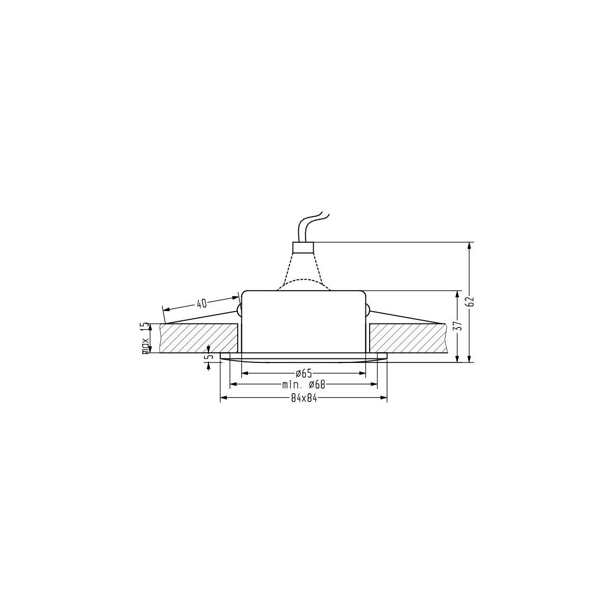 Candellux SH-13 2258959 1xMR16