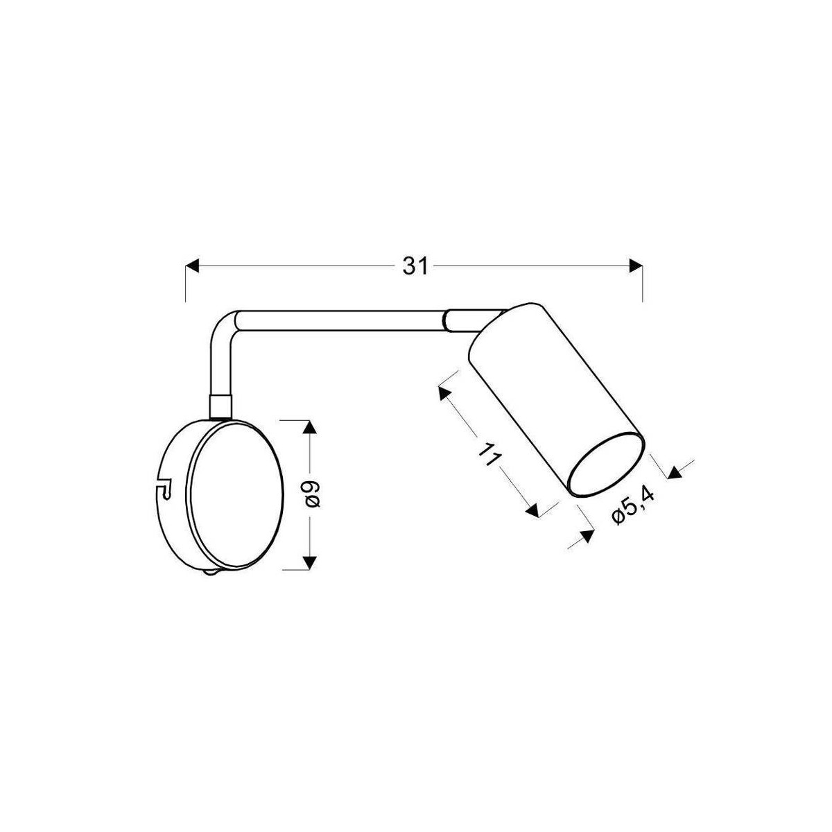 Candellux TINA 21-76816 1xGU10