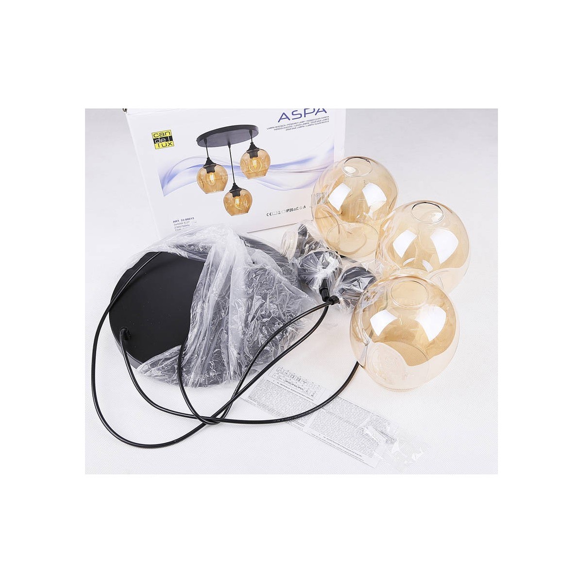 Candellux ASPA 33-00613 3xE27