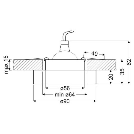Candellux SS-31 2228730 xMR16