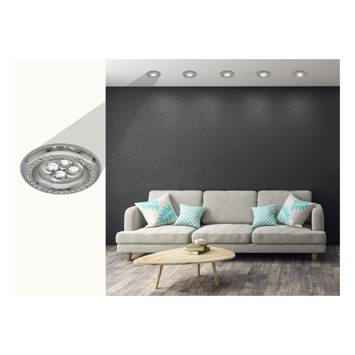 Candellux SOC-03 2251080 xGU10