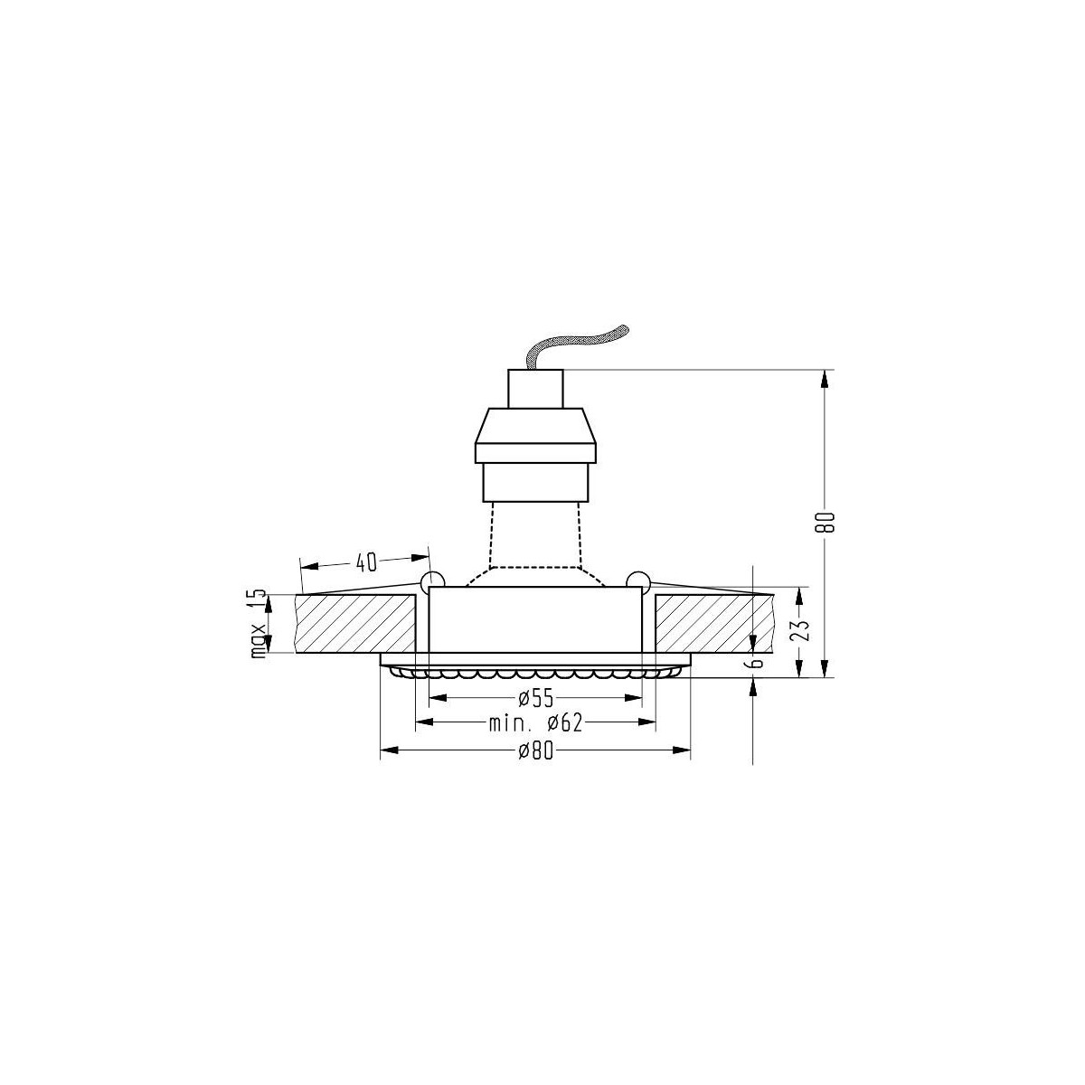 Candellux SOC-01 2250984 xGU10