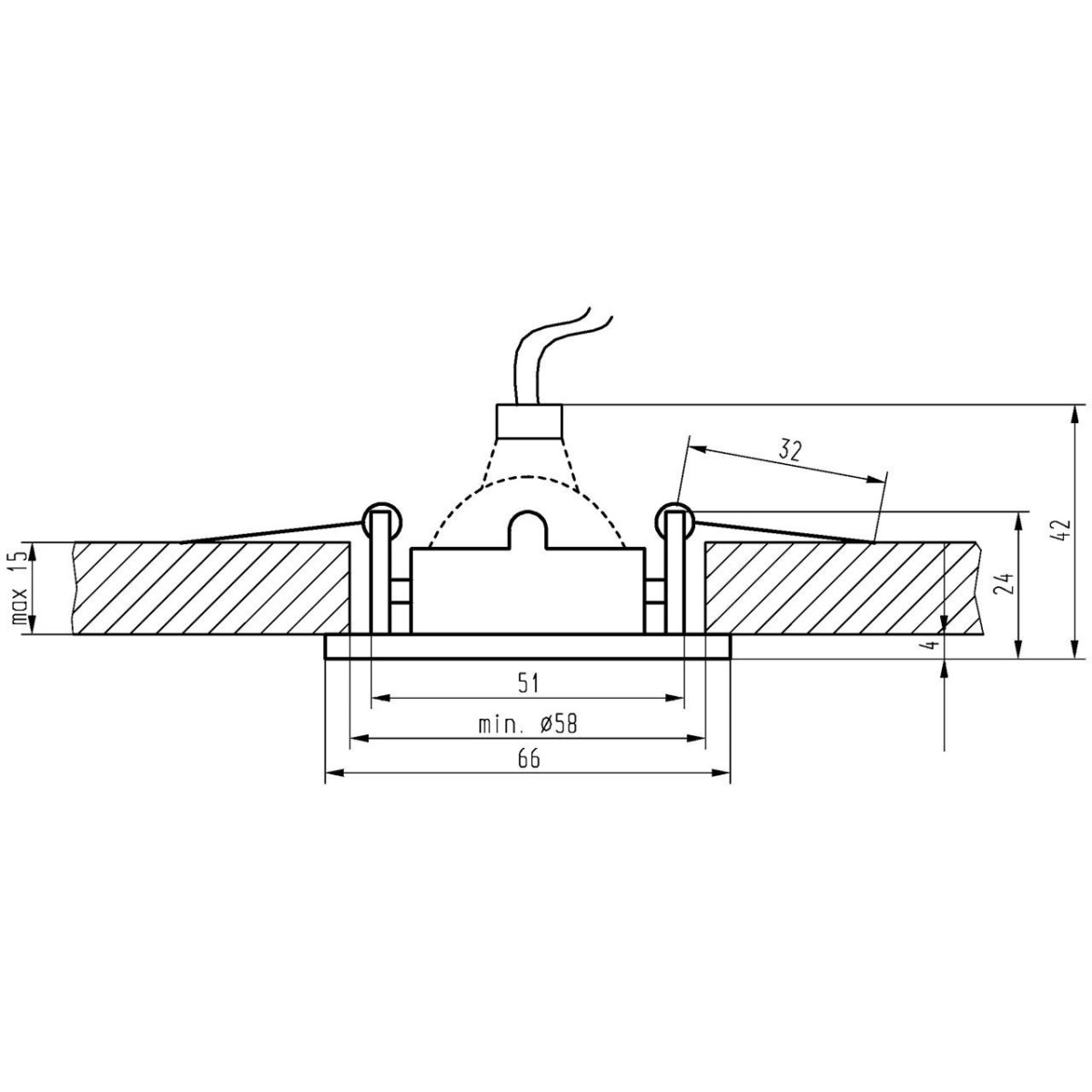 Candellux UO-18 2260344 xMR11