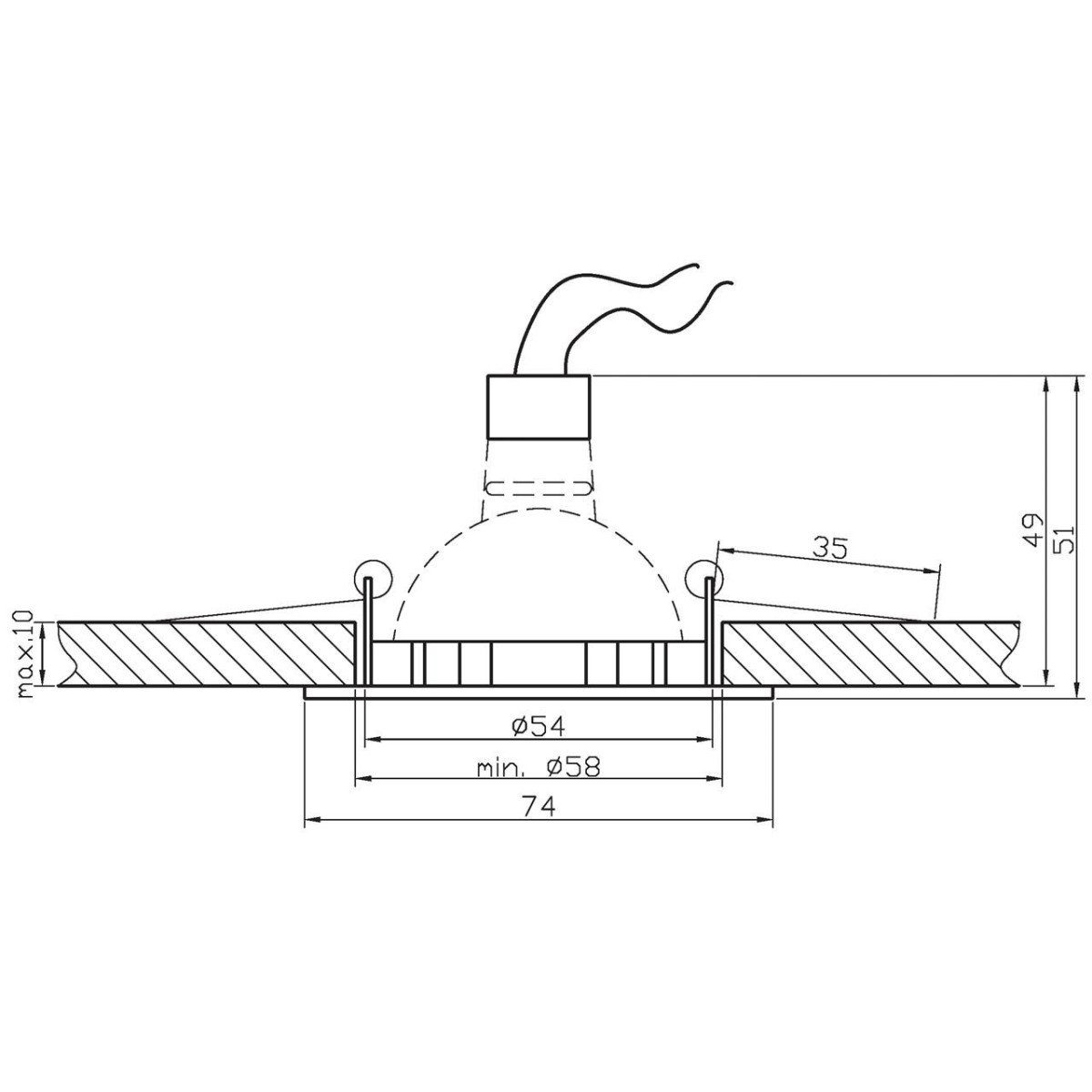 Candellux SO-13 2217703 xMR16