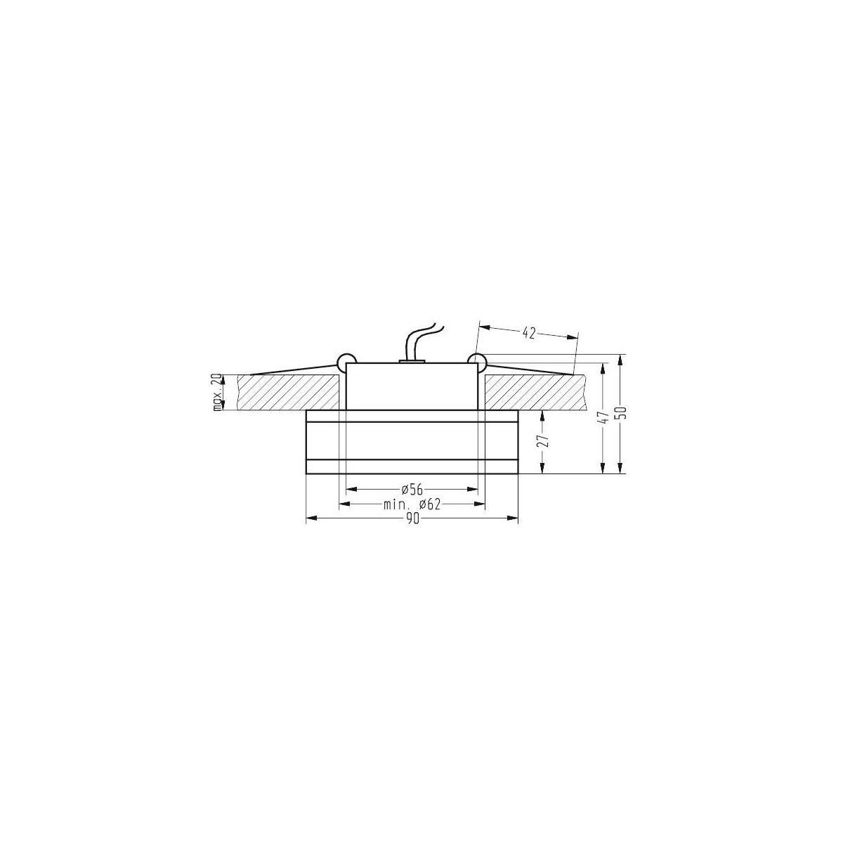 Candellux SA-06 2224558 xMR16