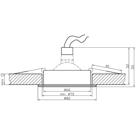 Candellux UA-01 2220337 xMR16