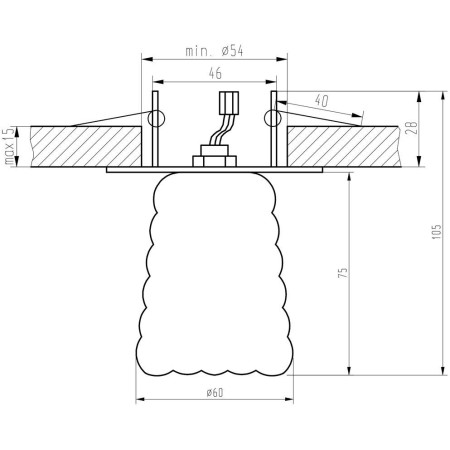 Candellux SK-75 2203997 xG9