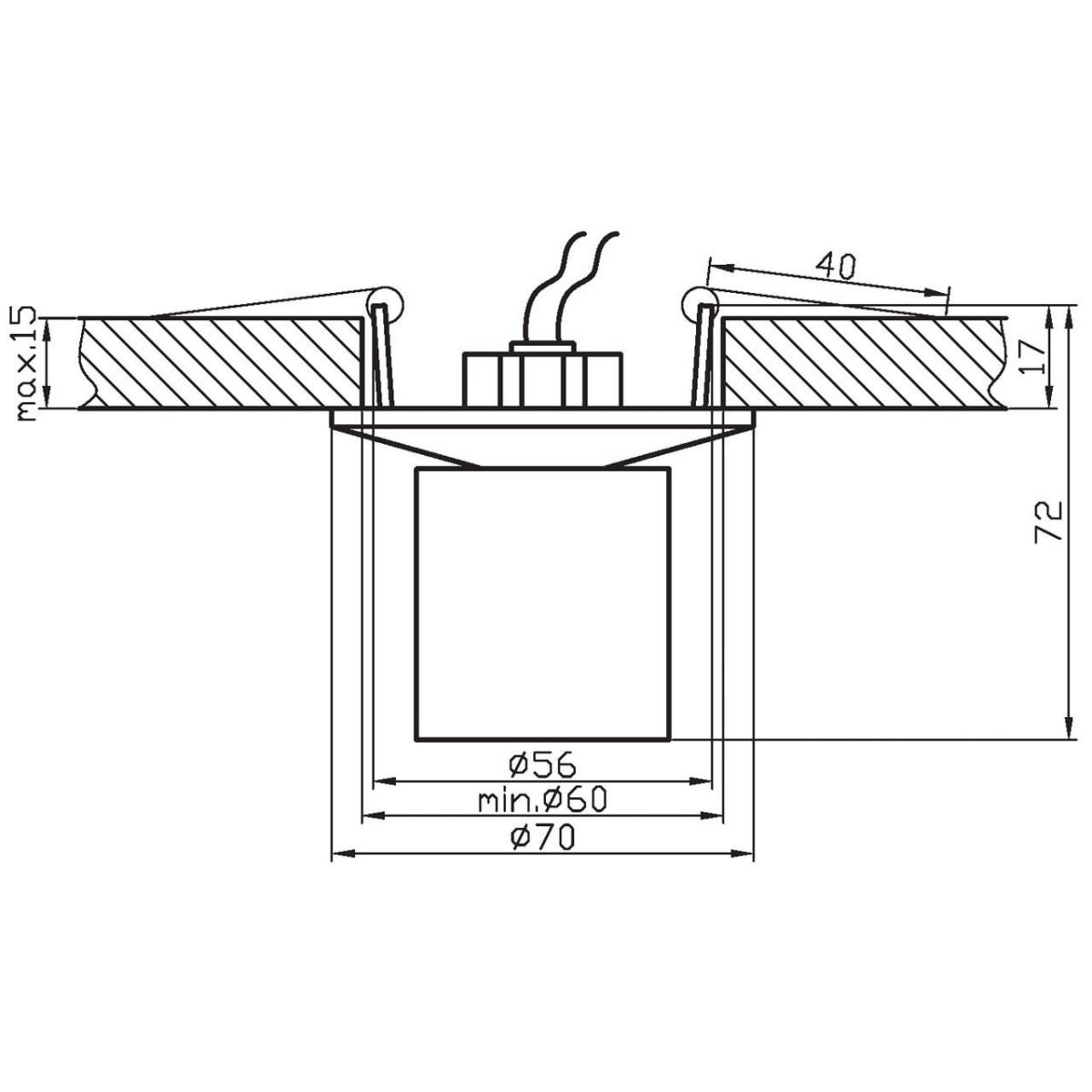 Candellux SK-07 2263403 xG4