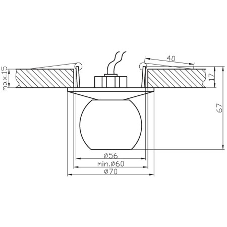 Candellux SK-04 2262937 xG4