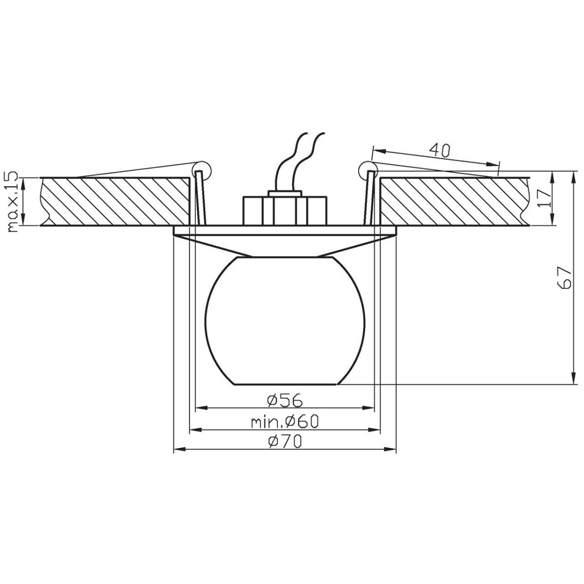 Candellux SK-04 2262937 xG4