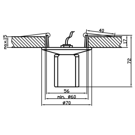 Candellux SK-17 2215863 xG4
