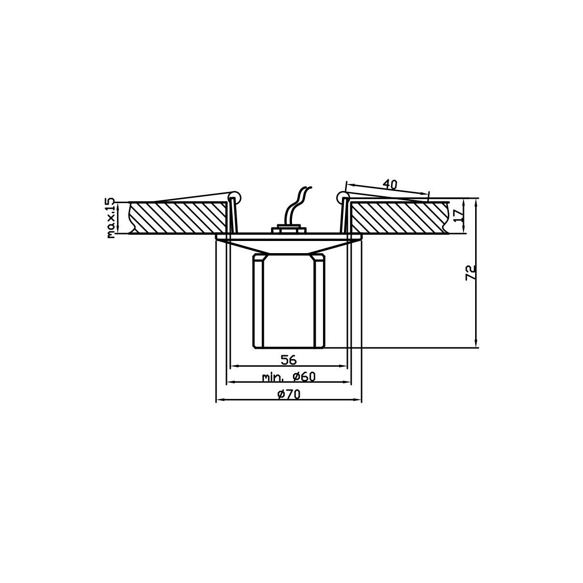 Candellux SK-17 2215863 xG4