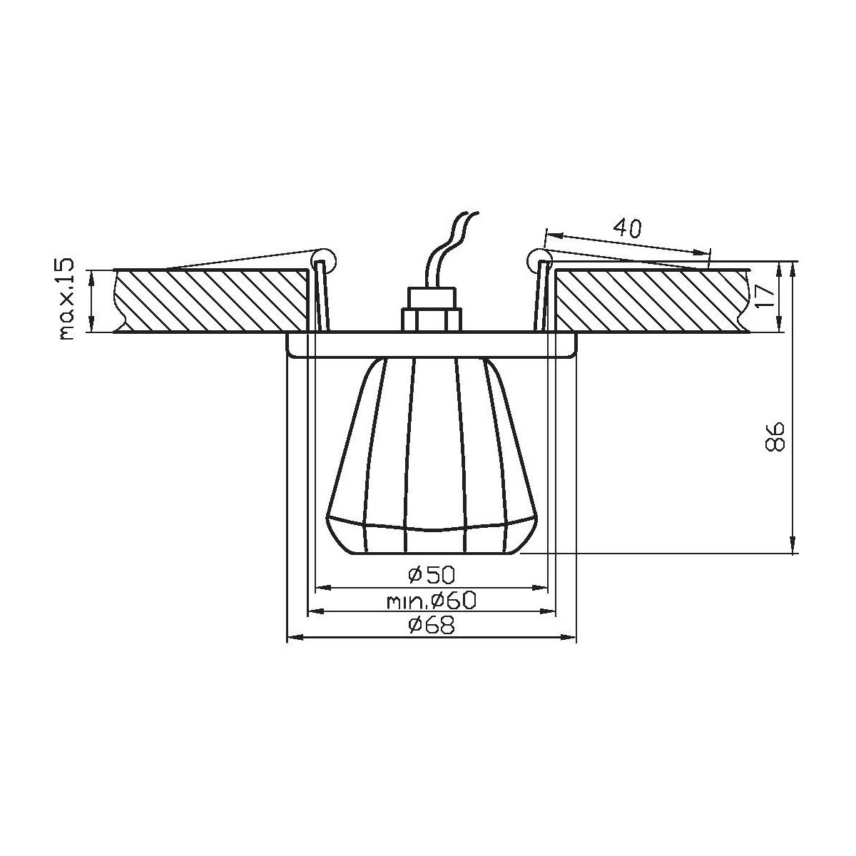 Candellux SK-32 2292482 xG4