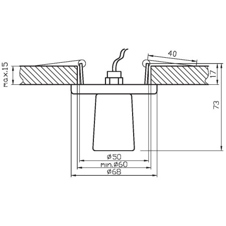Candellux SK-23 2283114 xG4