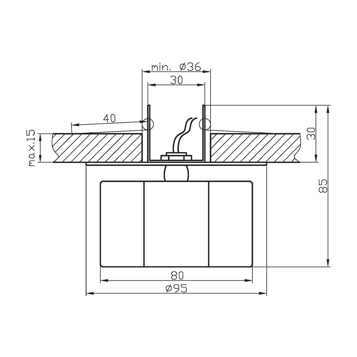 Candellux SK-21 2281967 xG4