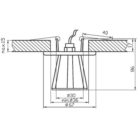 Candellux SK-58 2217799 xG4