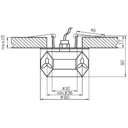 Candellux SK-49 2217409 xG4