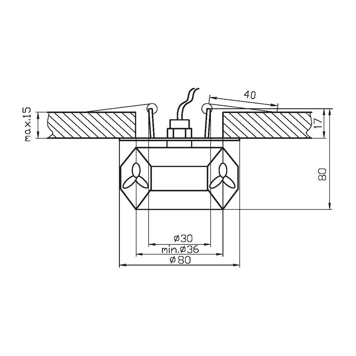 Candellux SK-49 2217683 xG4