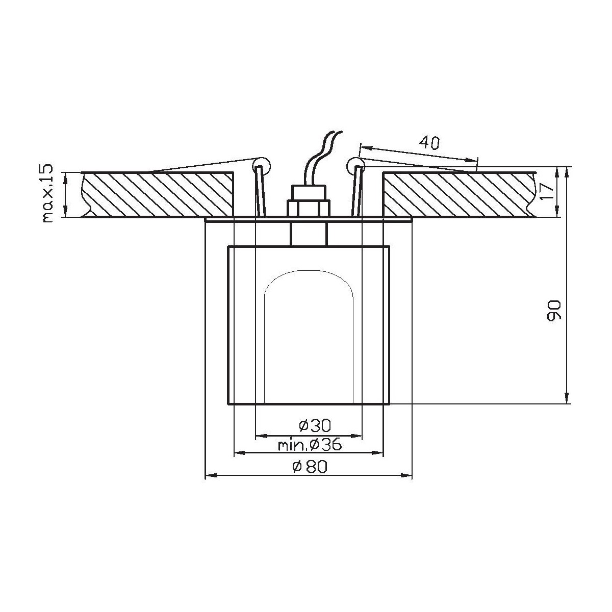 Candellux SK-47 2217362 xG4