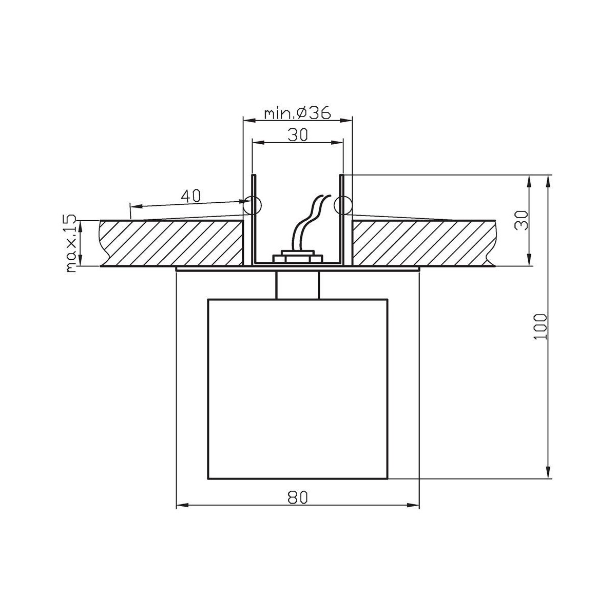Candellux SK-19 2280038 xG4
