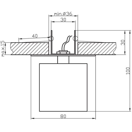 Candellux SK-19 2280021 xG4