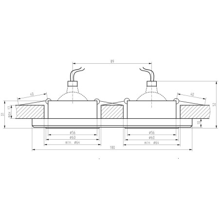 Candellux SS-21 2226590 xMR16