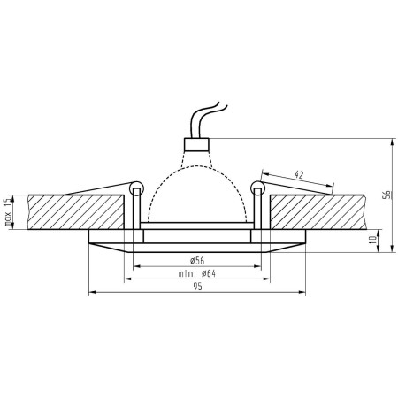 Candellux SS-14 2230460 xMR16
