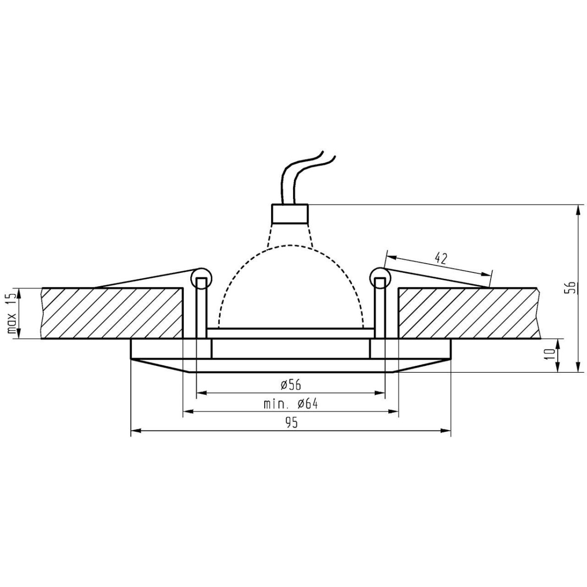 Candellux SS-14 2230460 xMR16