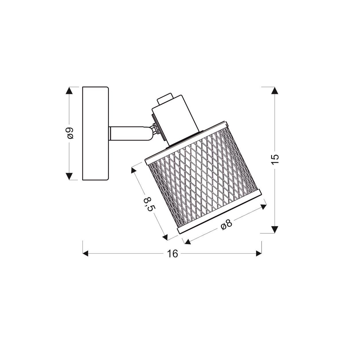 Candellux LAMPA 91-81377 1xE14