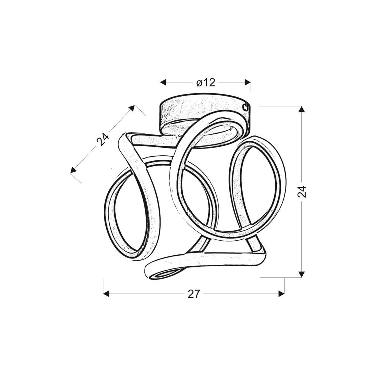 Candellux DOUGLAS A0005-210 xLED - 700 lm - 11W LED - 4000K