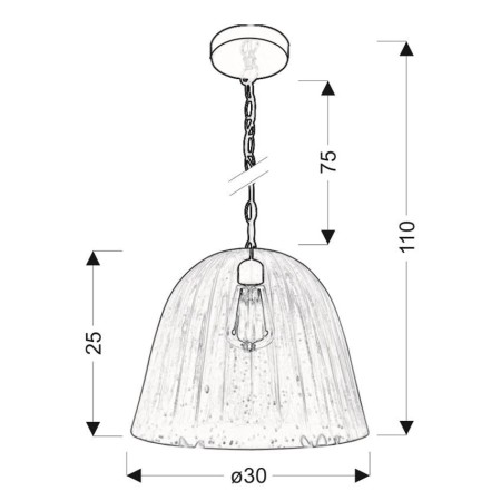 Candellux LAMPA 31-77738 1xE27